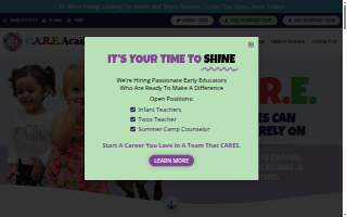 C.A.R.E. Academy website