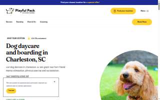 Playful Pack of Charleston website