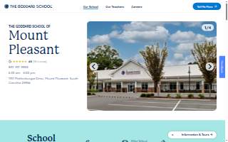 The Goddard School of Mount Pleasant website