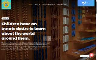 Casa dei Girasoli Montessori School website