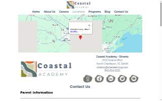 Coastal Academy - Otranto website