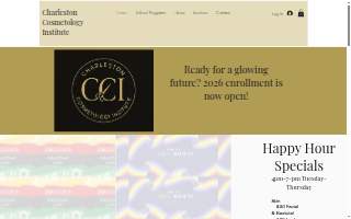 Charleston Cosmetology Institute website