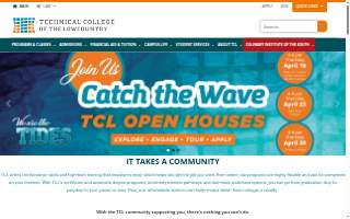 Technical College of the Lowcountry website