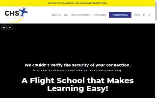 CHS Flight School website