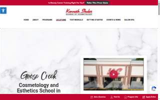 Kenneth Shuler School of Cosmetology website