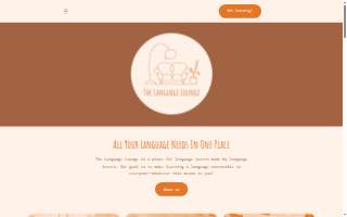 The Language Lounge website