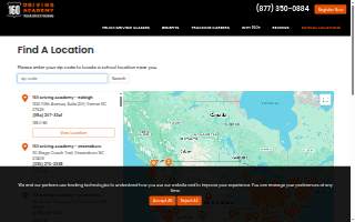 160 Driving Academy of Charleston website