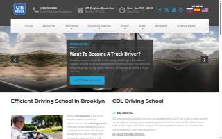 US Mule CDL Driving School website