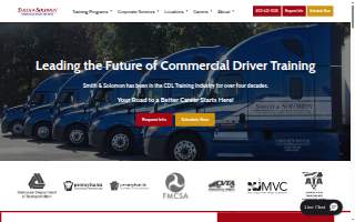 Smith & Solomon Commercial Driver Training of Linden website