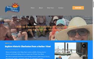 Harborview Charters-Boat Tours website