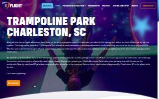 Flight Adventure Park Charleston website