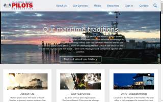 Charleston Branch Pilots website