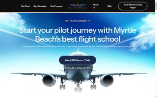 Blue Horizon Aviation Myrtle Beach website