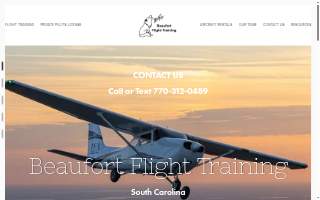 Beaufort Flight Training website