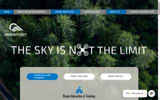 CrossFlight Sky Solutions website