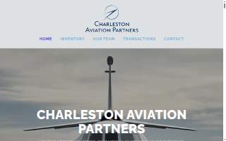 Charleston Aviation Partners website