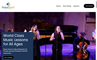 Grace Music School website