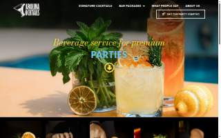 Carolina Cocktails website