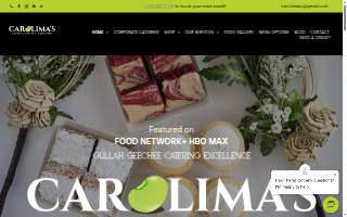 Carolima's Lowcountry Cuisine website