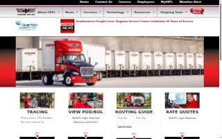 Southeastern Freight Lines of Summerville website