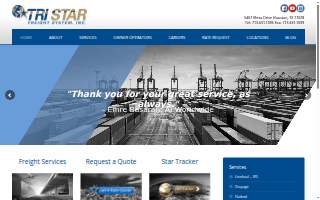 Tri Star Freight System website