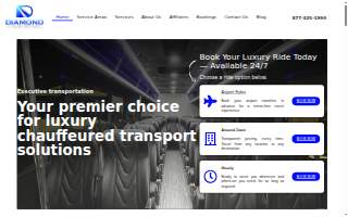 Diamond Transportation website