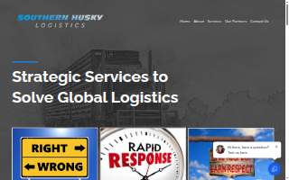 Southern Husky Logistics LLC website