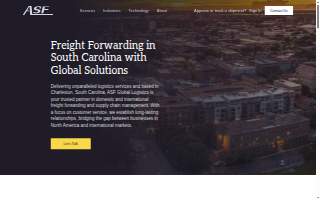 ASF Global Logistics website