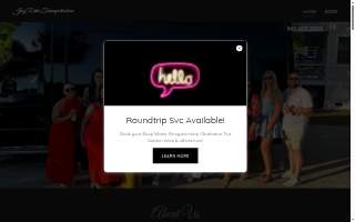JoyRide Transportation website