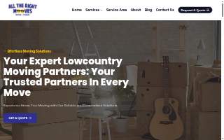 All The Right Moves Moving & Storage website