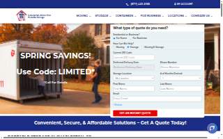 Mobile Attic Moving & Portable Storage of Ladson website