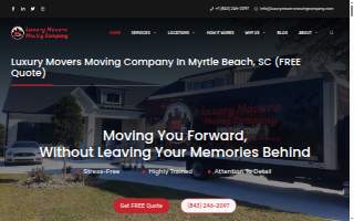 Luxury Movers Moving Company, LLC website
