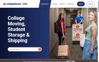 Collegeboxes at U-Haul Moving & Storage of W Greenville website