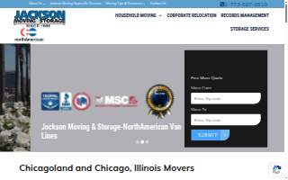 Jackson Moving Co website