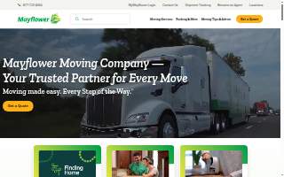 The Mayflower Restaurant website