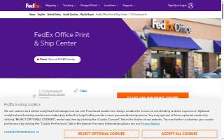 FedEx Office Print & Ship Center of Myrtle Beach website