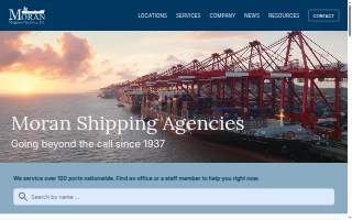 Moran Shipping Agencies Inc website
