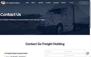 Go Freight Holding website