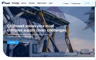 CH Powell Company of Greer website
