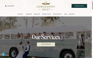 Lowcountry Valet - Purveyor of Luxury Transportation website