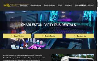 Party Bus Charleston SC - Limousine Services website