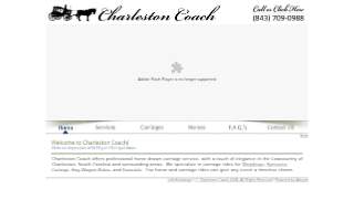 Charleston Coach website