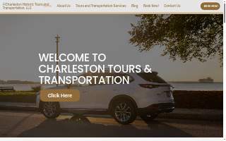 Charleston Historic Tours and Transportation, LLC website