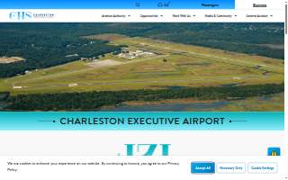 Charleston Executive Airport - JZI website