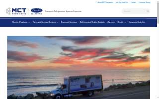 MCT Companies | Carrier Transicold of Greenville website