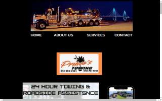 Prince's Towing LLC website