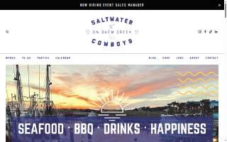 Saltwater Cowboys website