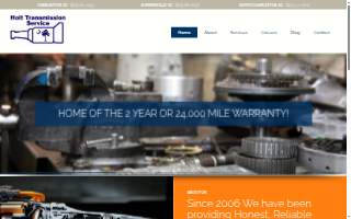 Holt Transmission Service Plus Auto Repairs of Charleston website