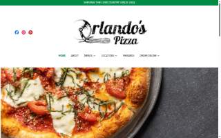 Orlando's Pizza Mt Pleasant website