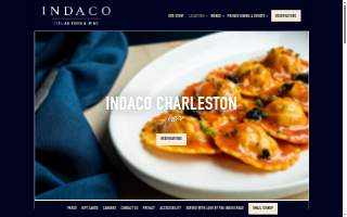 Indaco of Charleston website